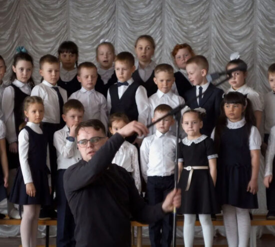 A still from the documentary, Mr. Nobody against Putin