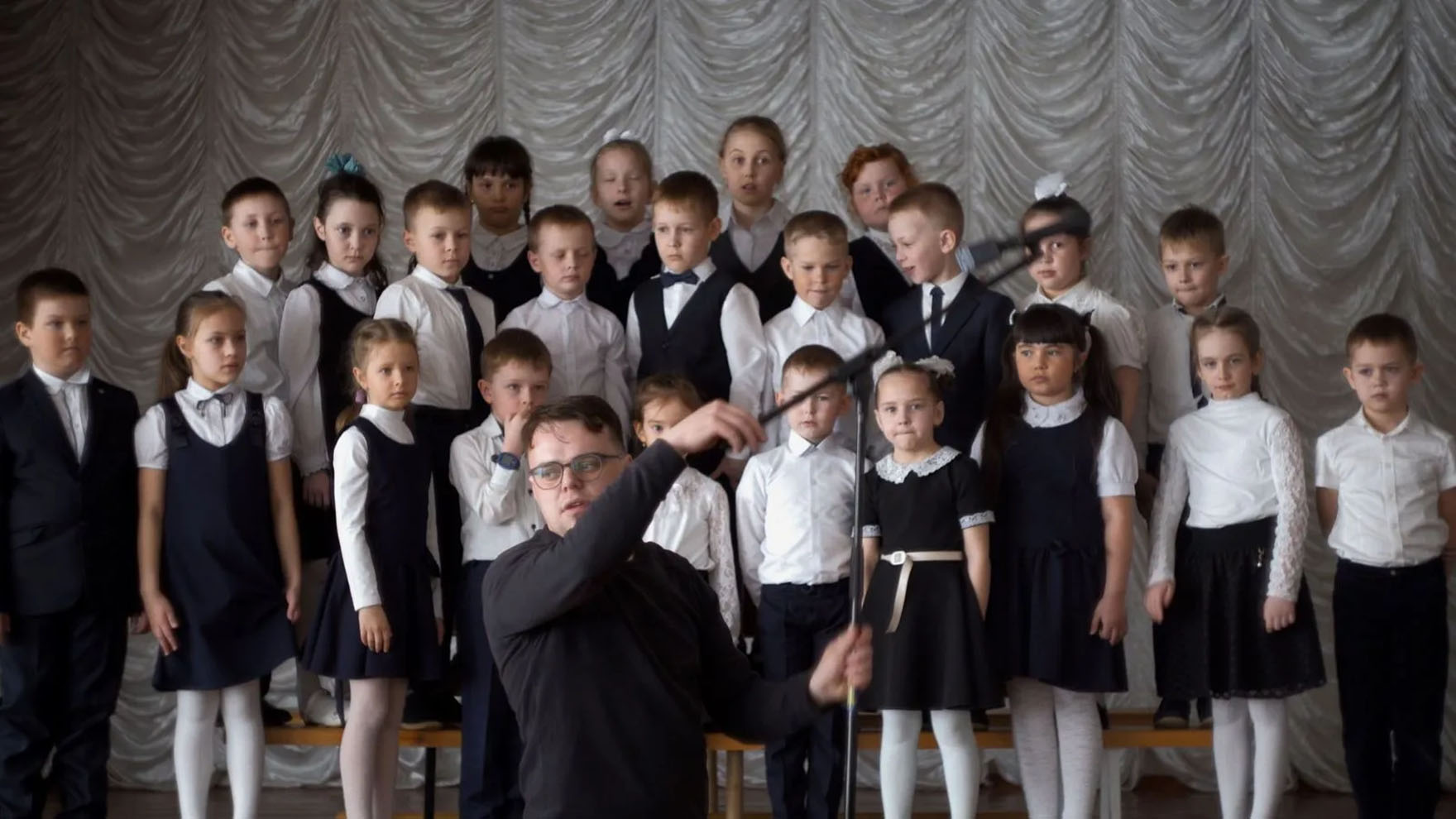 A still from the documentary, Mr. Nobody against Putin