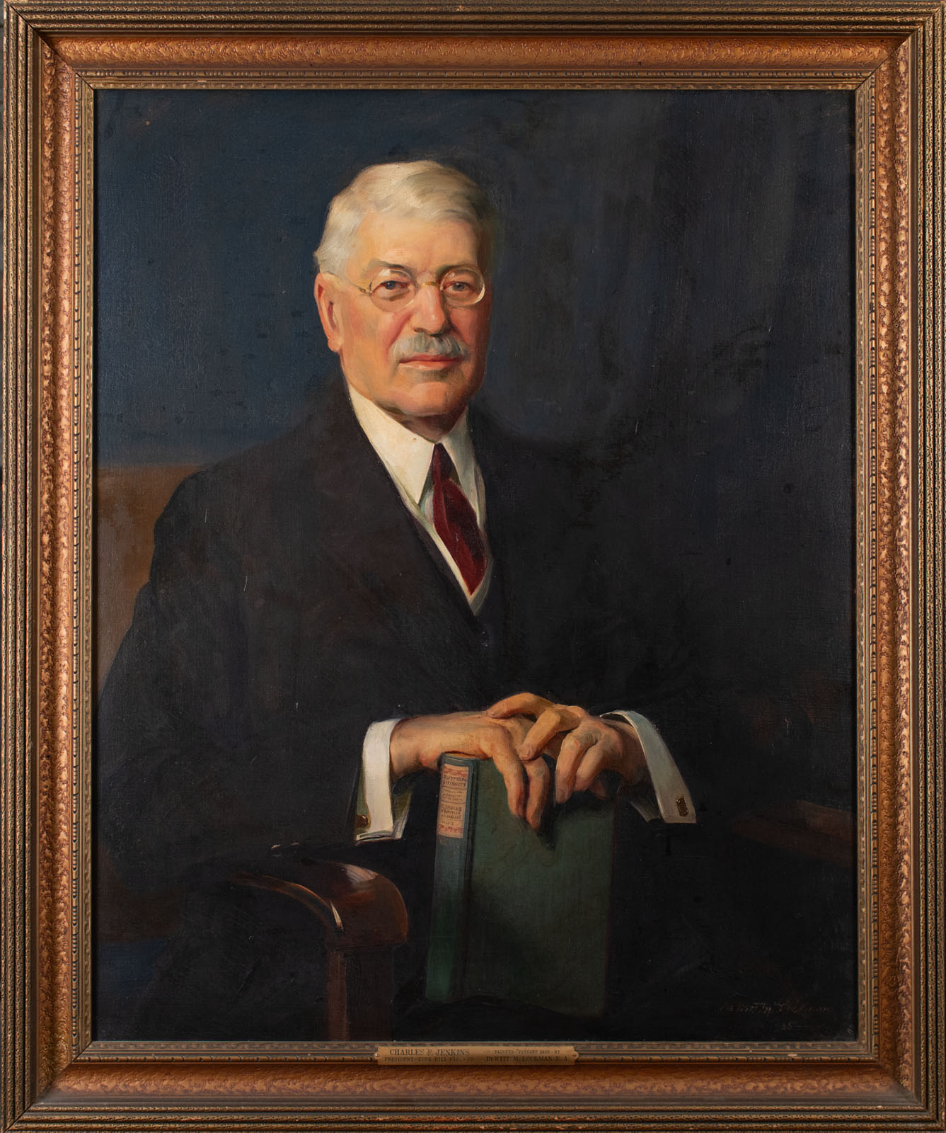 Portrait of Charles F. Jenkins, (1865 – 1951) President, Buck Hill Falls Company